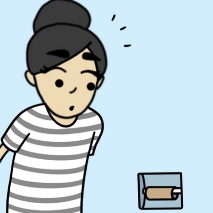 Cute Comics About Lesbian Couple | Toilet Paper Preferences | LGBTQ