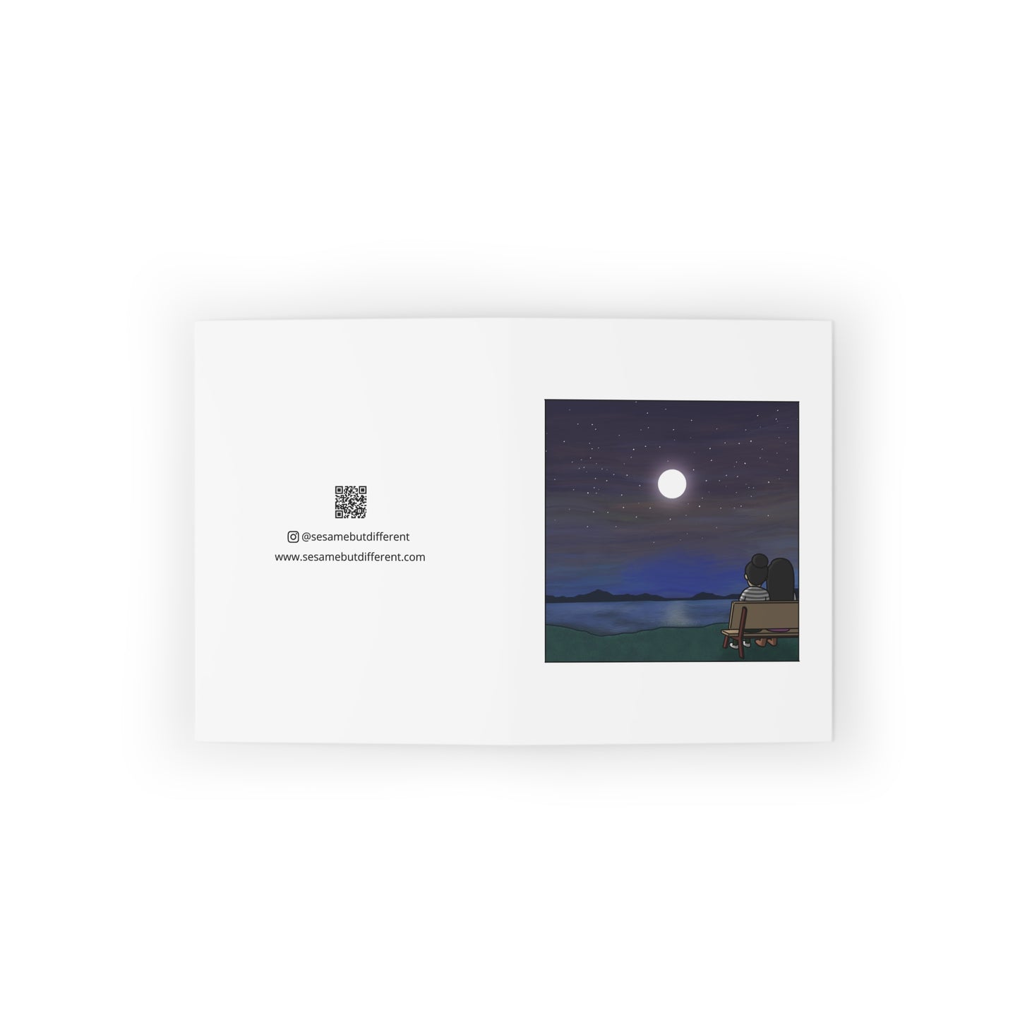 I Thank My Lucky Stars For You Lesbian LGBTQ Greeting Card
