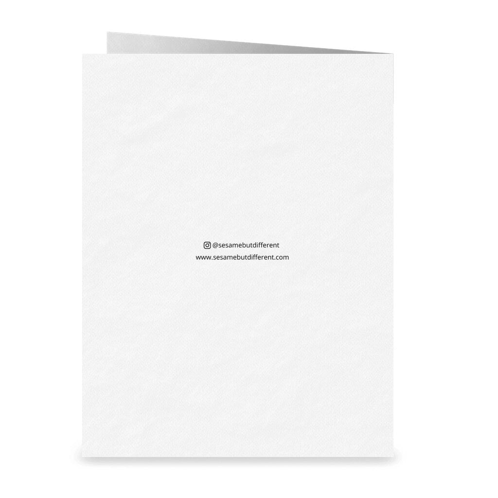 Today's My Favorite Day Because It's the Day You Were Born | Happy Birthday Lesbian Greeting Card | LGBTQ Gift | Sapphic WLW Birthday Card