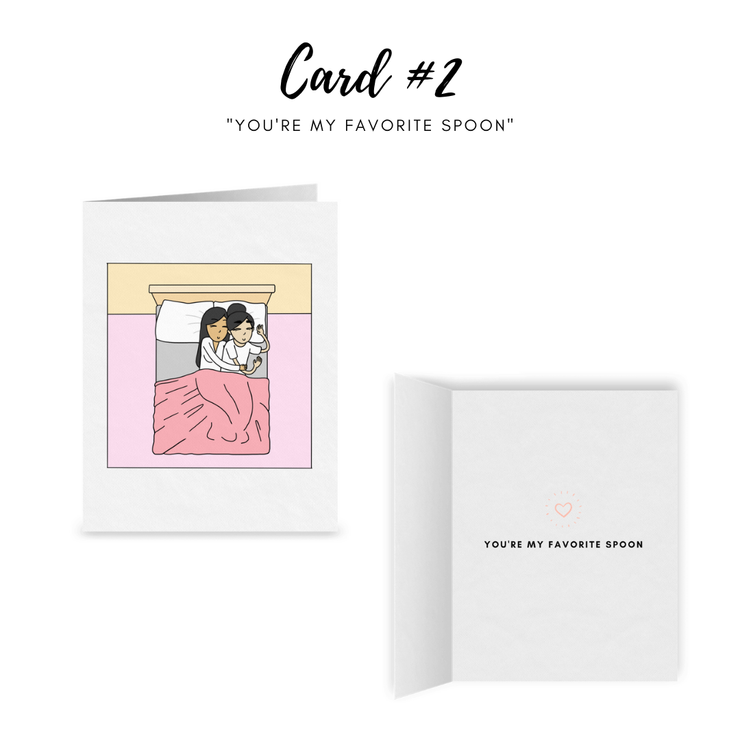 Bestsellers Card Bundle (Pack of 3) | Cute Lesbian Anniversary Greeting Cards | LGBTQ Cards & Gifts