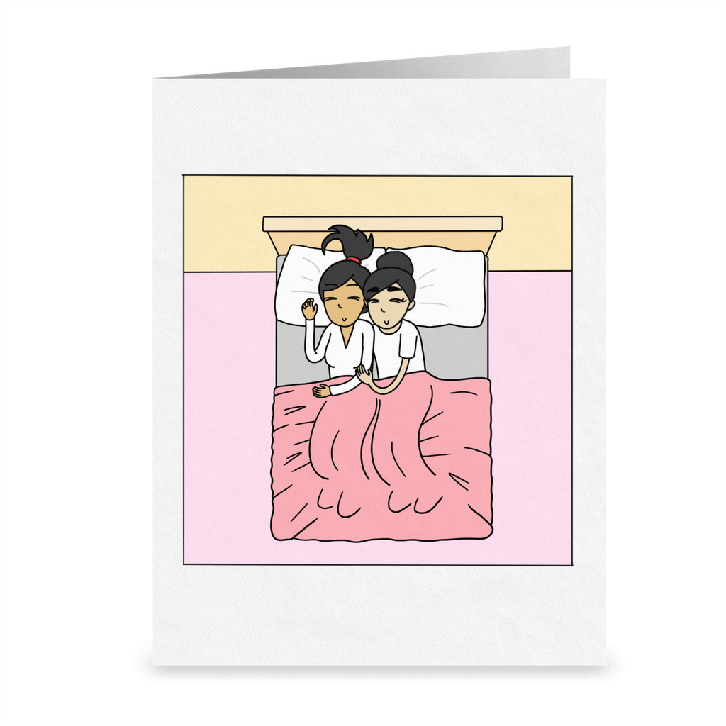 Celebrating Our Love Today & Everyday | Romantic Lesbian Pride Month Card | Cute Lesbian Gifts | LGBTQ Pride Greeting Card