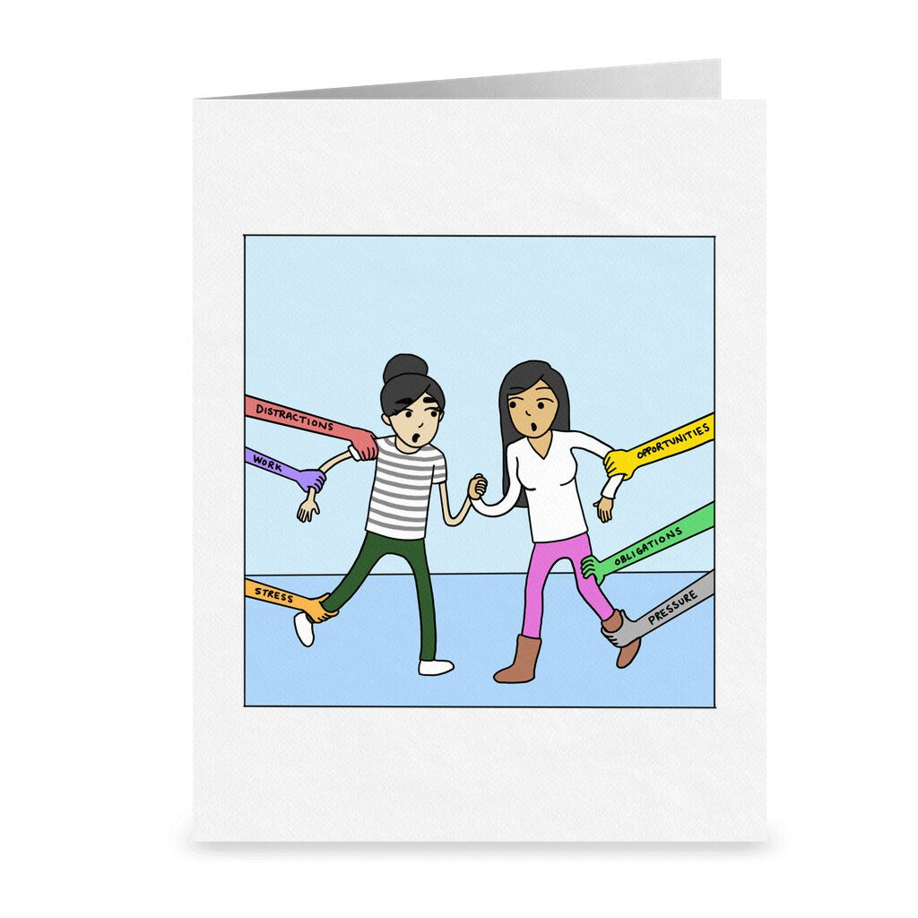 Nothing Can Keep Us Apart | Sentimental Lesbian Greeting Card | The Half of It Movie Inspired | LGBTQ Romantic Gift | Sapphic WLW Love Wins