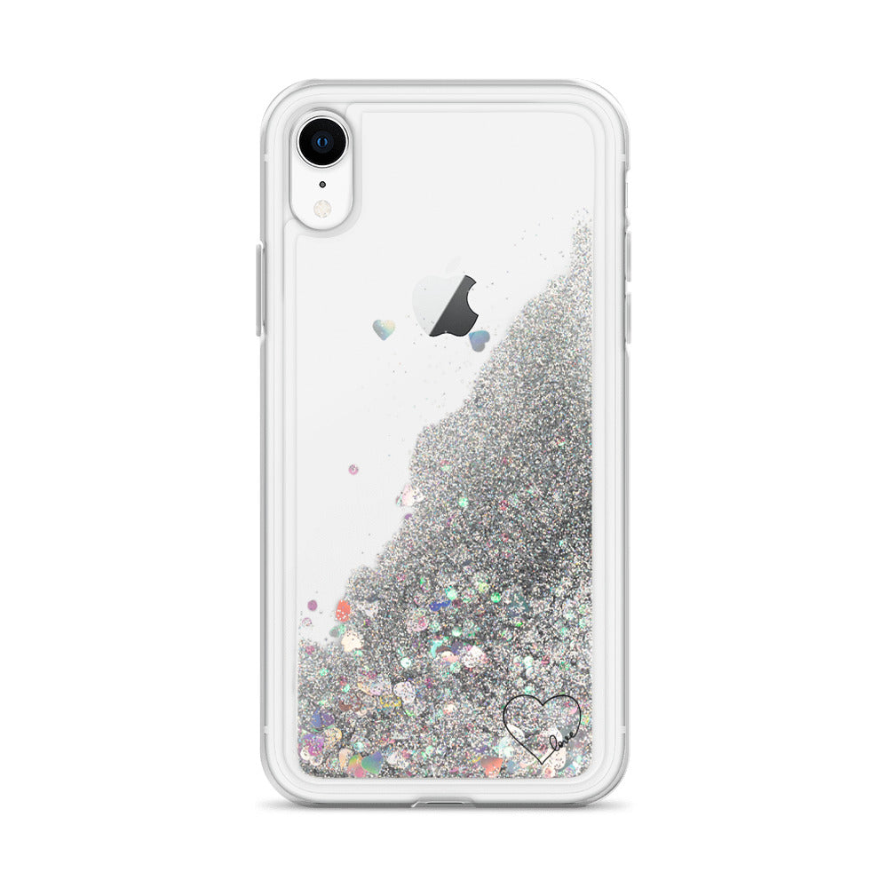 LGBTQ Love | Liquid Glitter iPhone Case