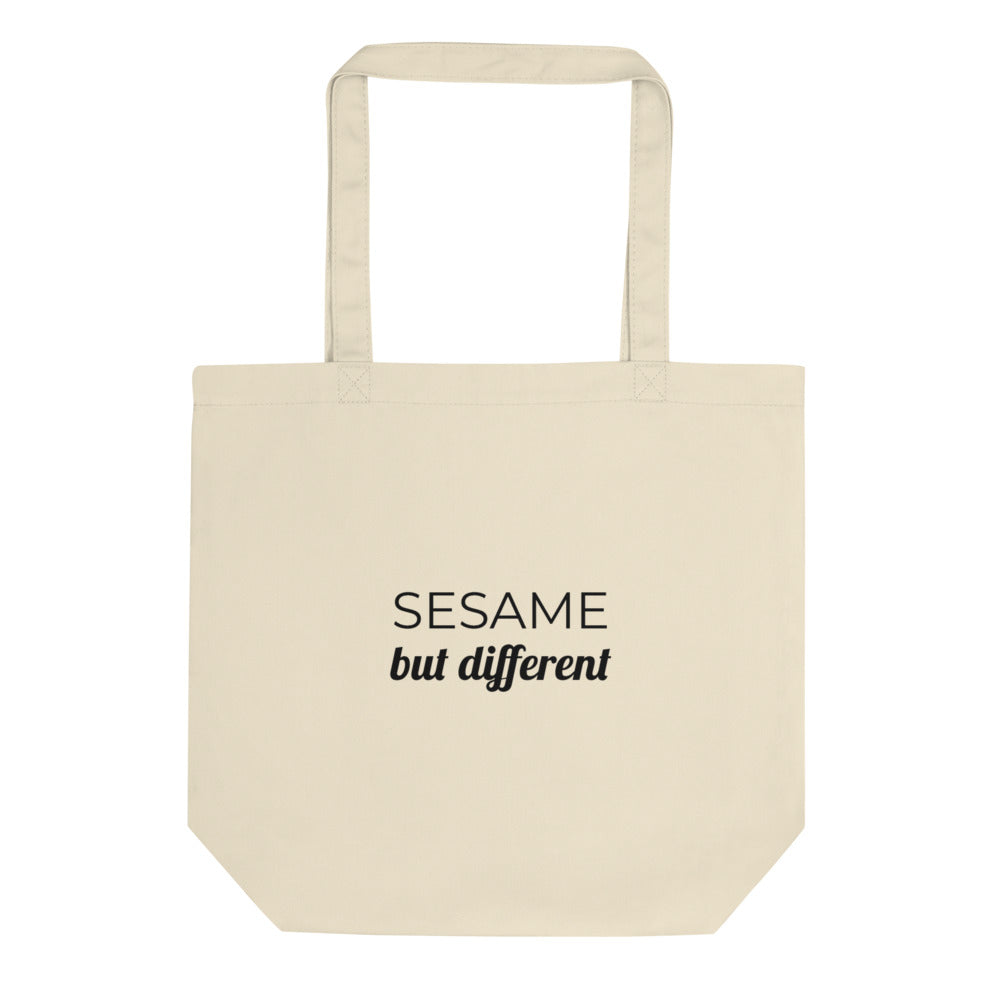 Sesame But Different | Eco-friendly Cotton Tote Bag | LGBTQ