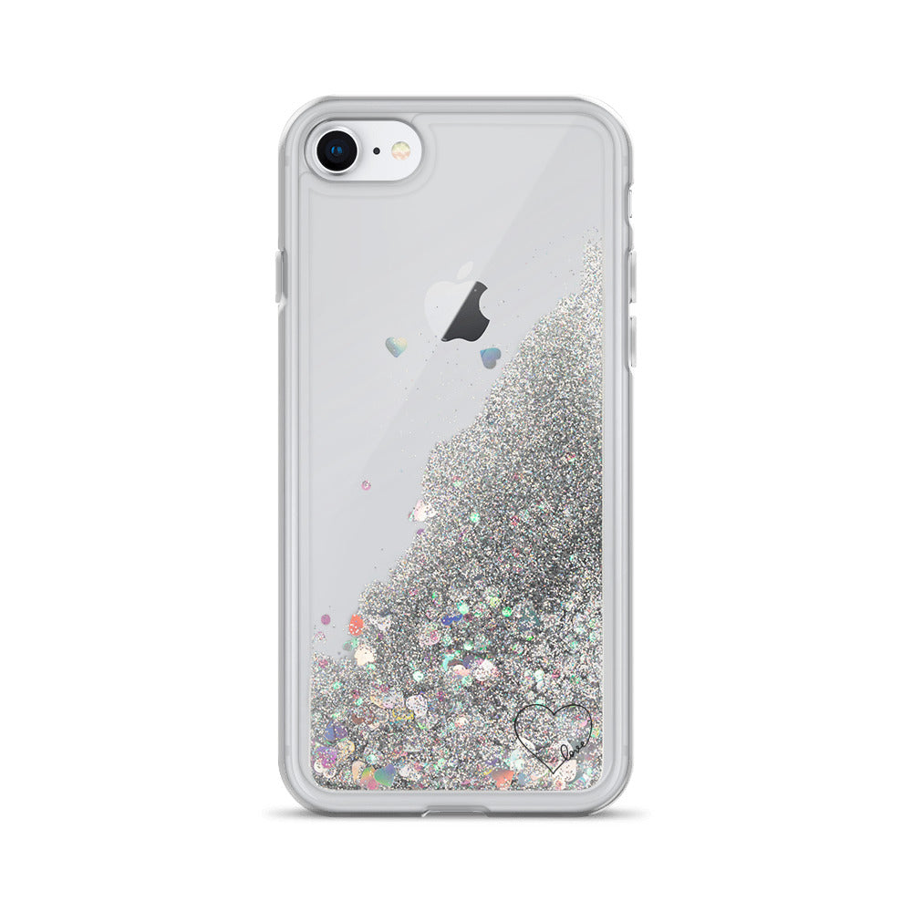 LGBTQ Love | Liquid Glitter iPhone Case