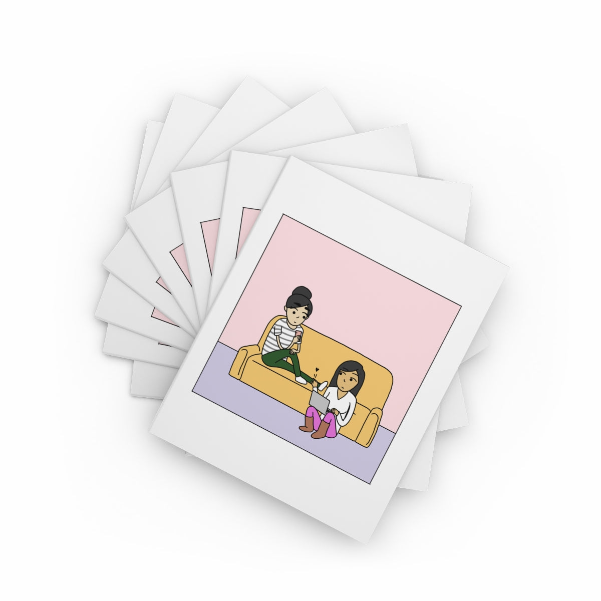 You Still Give Me Butterflies | Lesbian Valentine's Day Card | LGBTQ Greeting Card