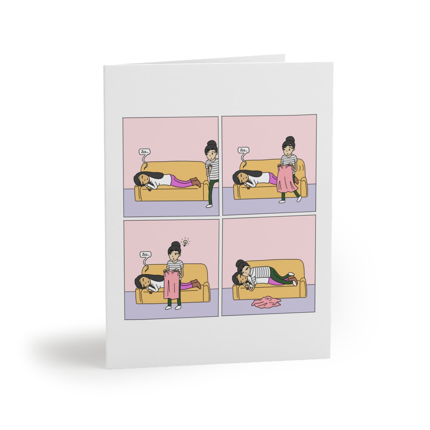 I'll Always Keep You Warm Cute Lesbian LGBT Greeting Card