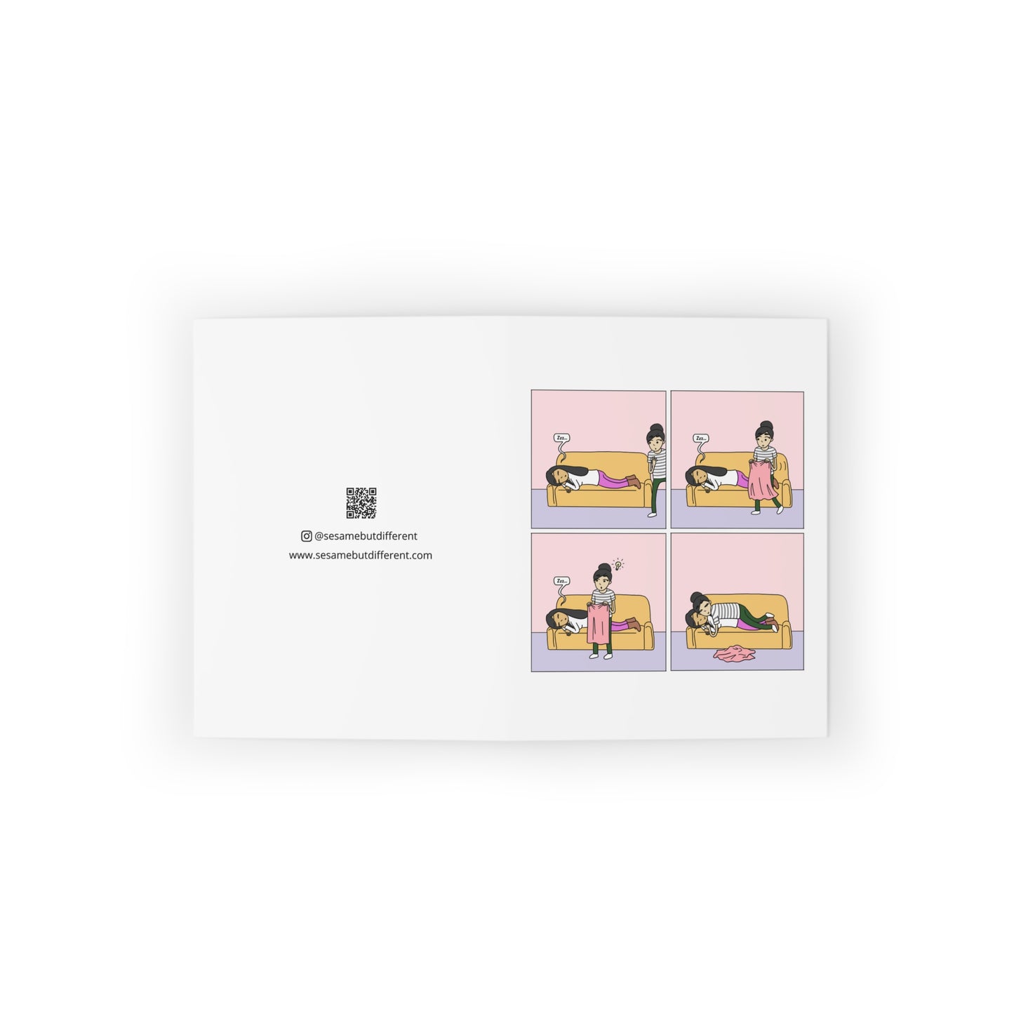 I'll Always Keep You Warm Cute Lesbian LGBT Greeting Card