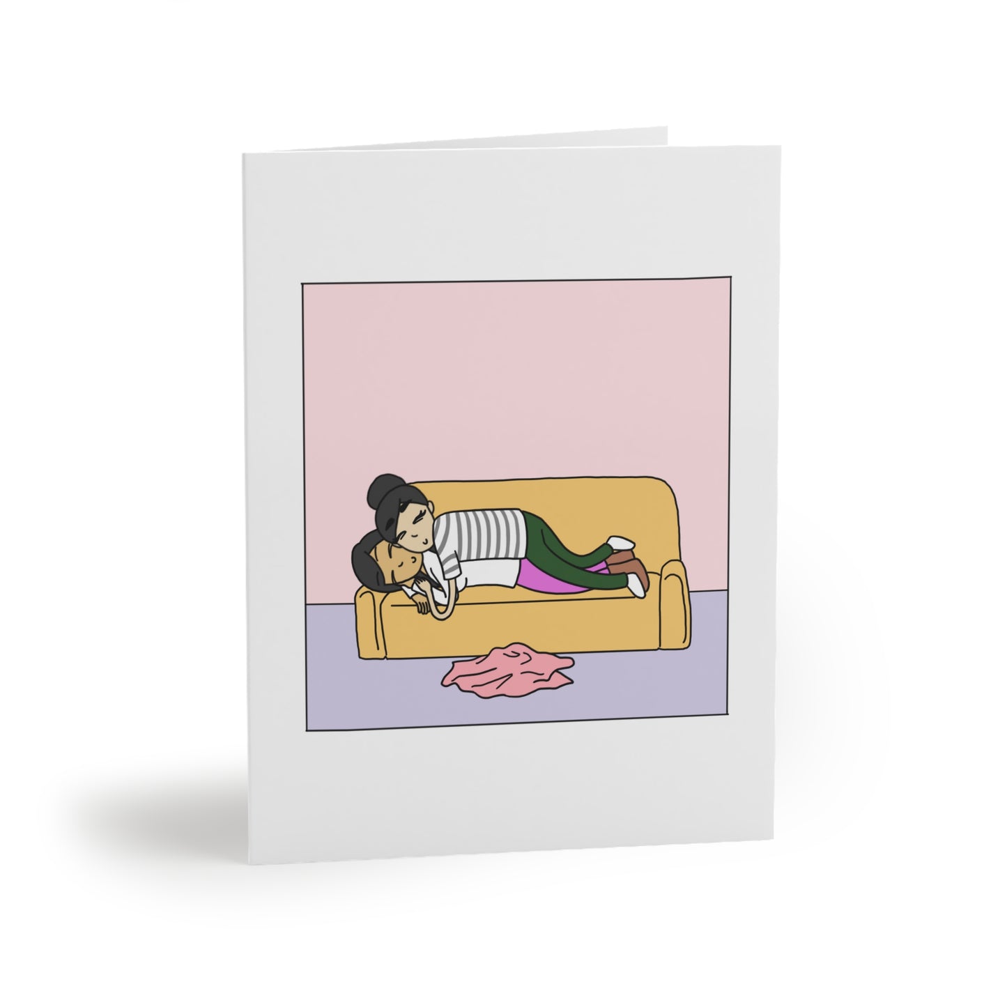 You Belong With Me Lesbian Greeting Card, LGBTQ Anniversary Gifts