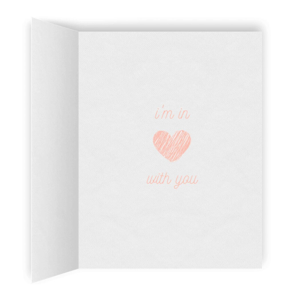 I'm In Love With You | Anniversary Greeting Card | Romantic Lesbian LGBTQ Card | Cute Love Greeting Card | Best Lesbian Anniversary Gifts