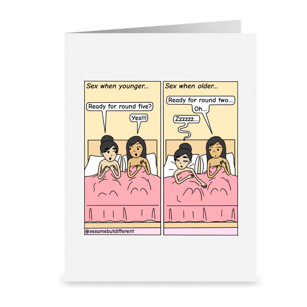 I'll Still Forever Want You, Funny Romantic Lesbian Greeting Card, LGBTQ Anniversary Gifts, Sapphic WLW Female Love Cards, Cute Gay Couple