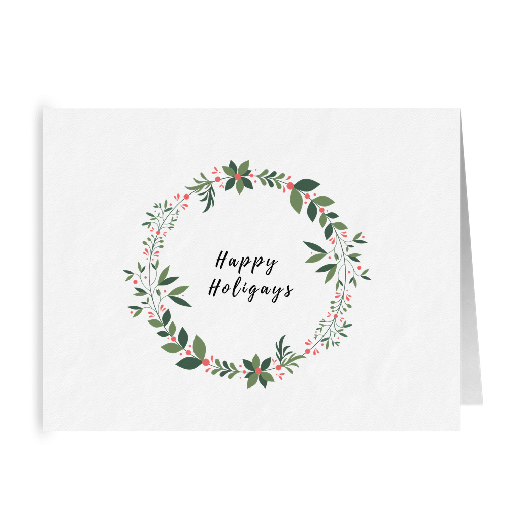 Happy Holigays | Punny LGBTQ Christmas Card & Holiday Gifts