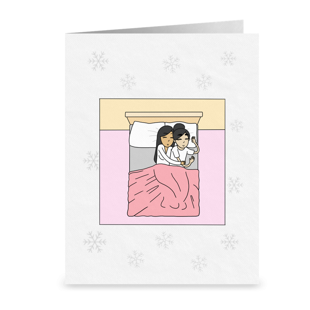 I've Got You to Keep Me Warm This Holiday | Romantic Lesbian Christmas Card | Cute Lesbian Holiday Gifts