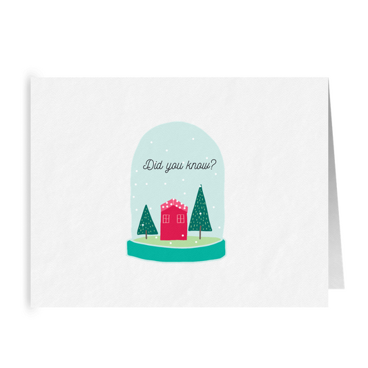 I Love You Snow Much | Cute Punny Christmas Card | Lesbian Holiday & Christmas Greeting Cards