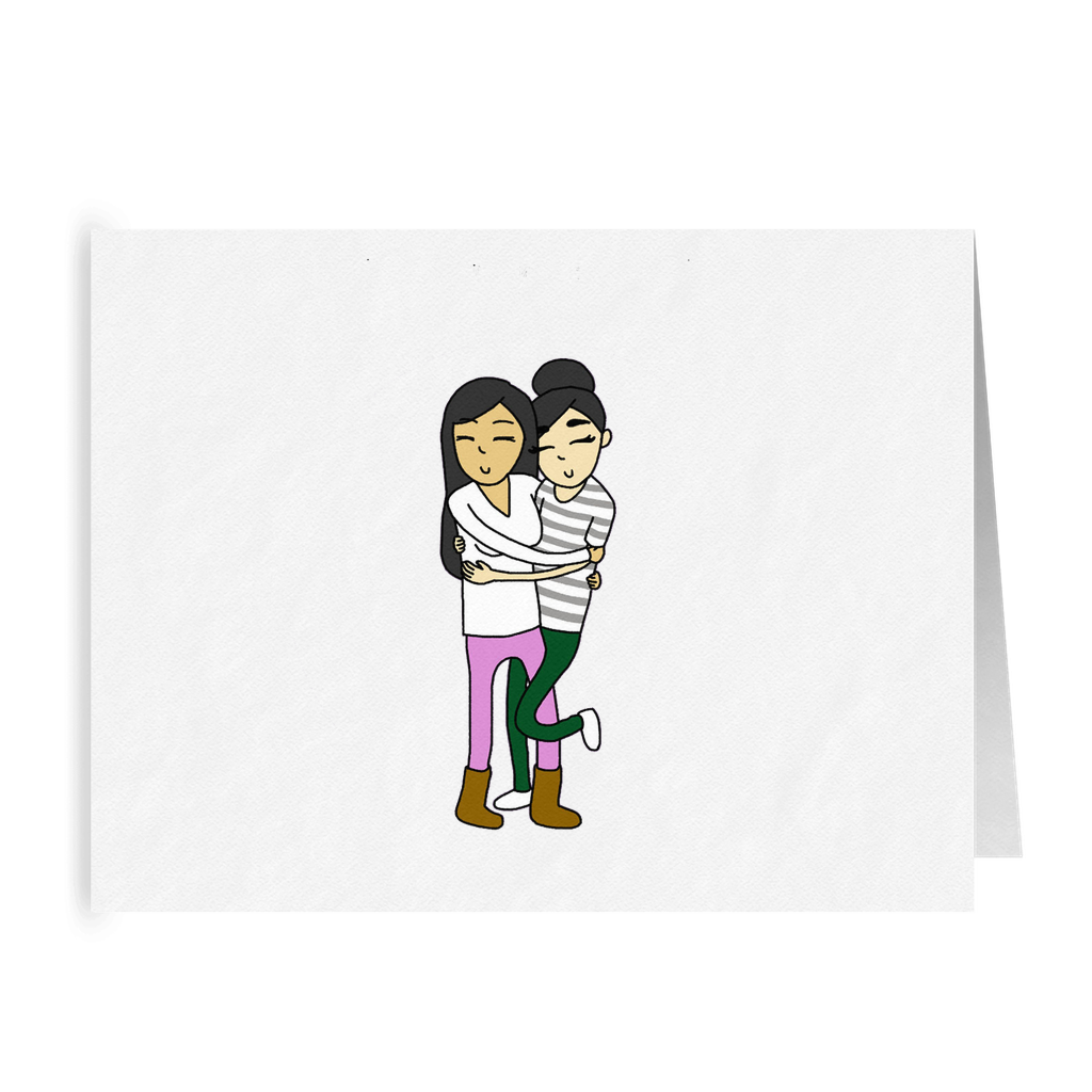 You Are My Person | Cute Romantic Lesbian Greeting Card | Lesbian Wedding Anniversary Gift | LGBTQ Greeting Cards