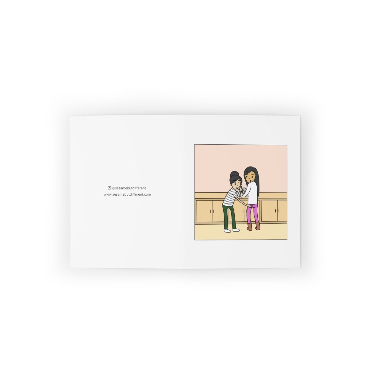 You're My Main Squeeze | Funny Punny Lesbian Card | Cute LGBTQ Valentine's Day or Anniversary Gift | WLW Humor | Sapphic Love Greeting Card