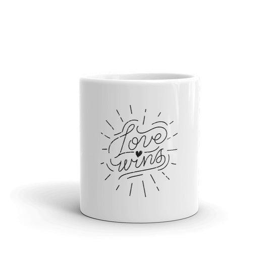 Love Wins Mug | Gay Pride Mug | LGBTQ Cup