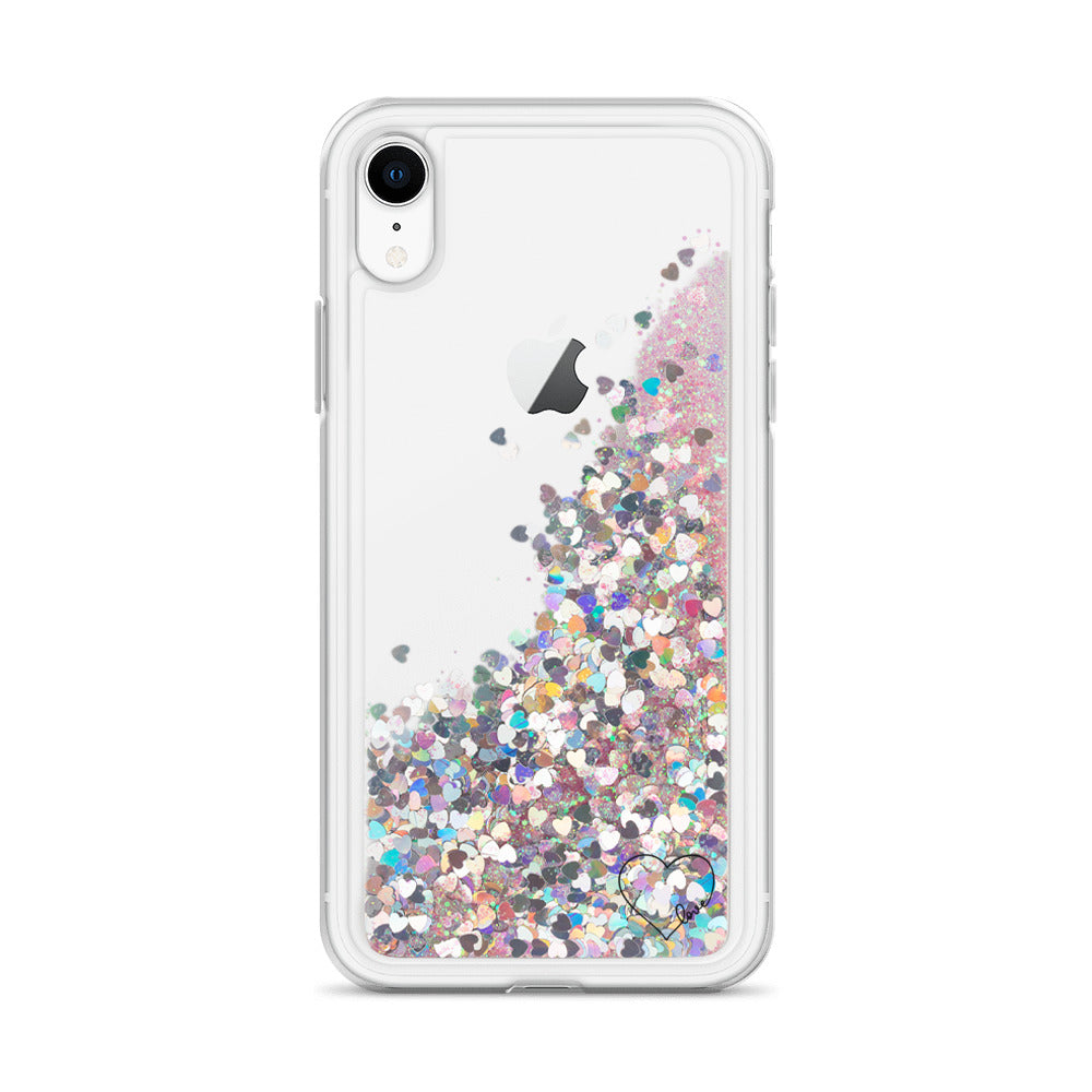 LGBTQ Love | Liquid Glitter iPhone Case