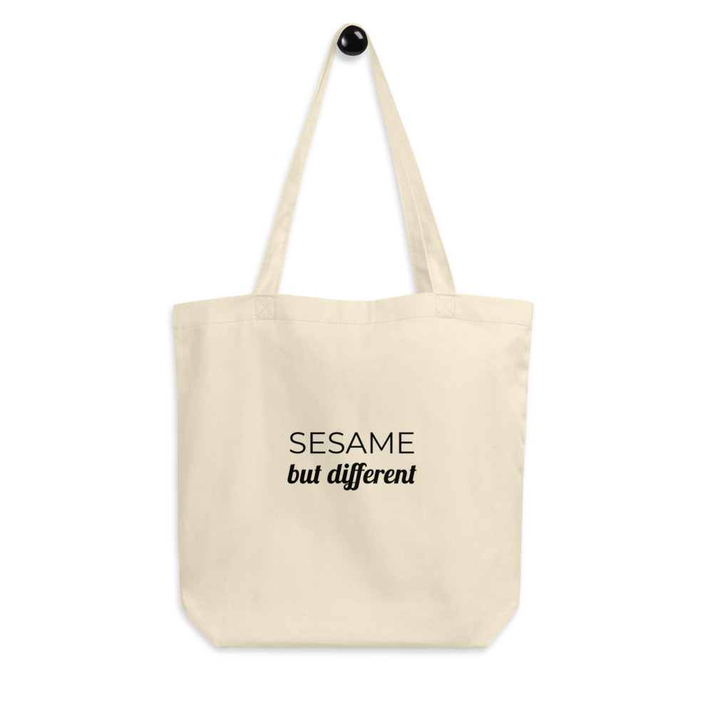Sesame But Different | Eco-friendly Cotton Tote Bag | LGBTQ