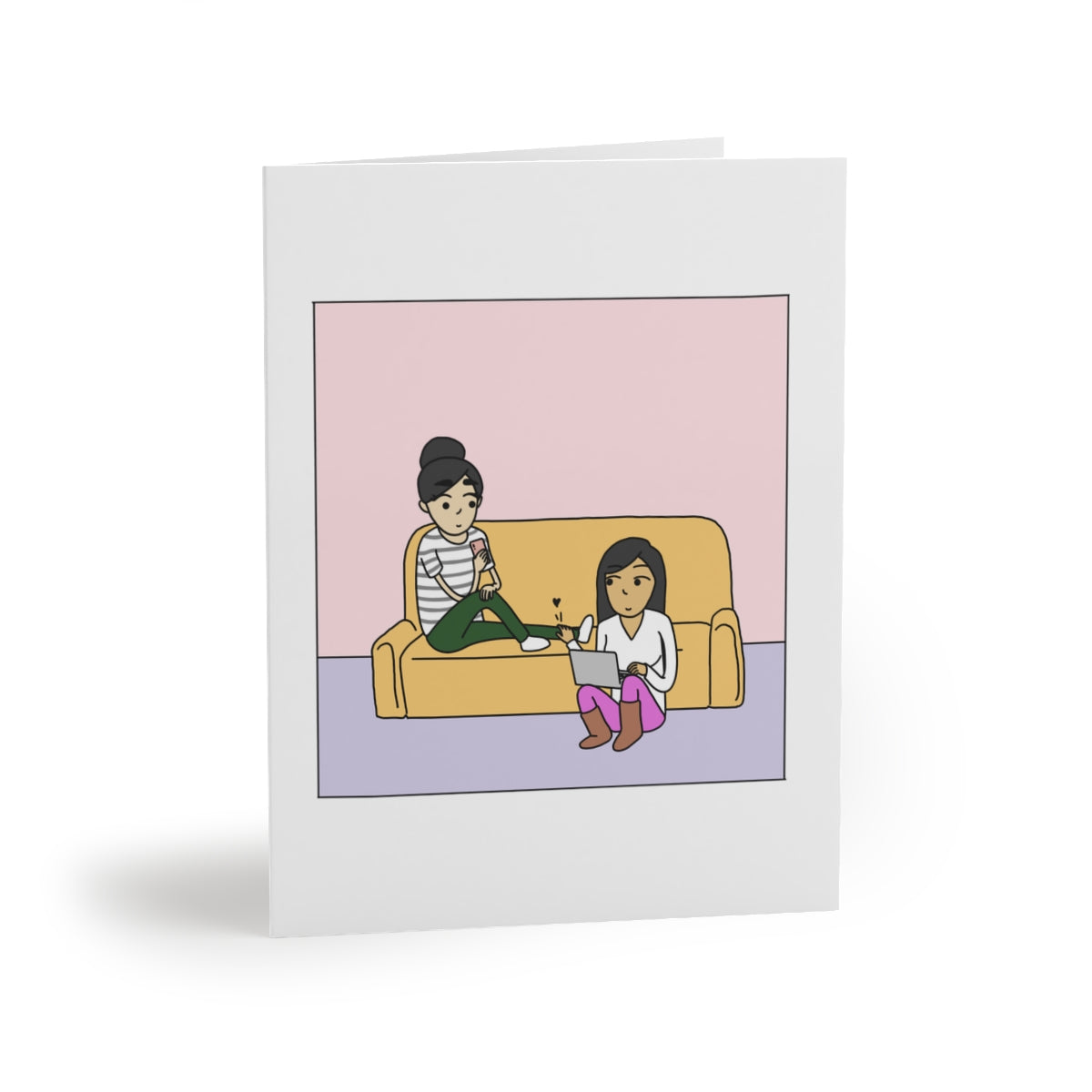 You Still Give Me Butterflies | Lesbian Valentine's Day Card | LGBTQ Greeting Card